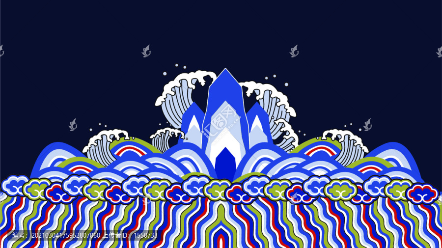 海水江崖紋
