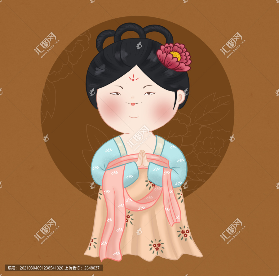 唐朝侍女圖