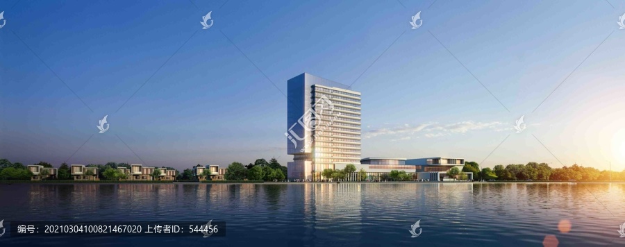 湖畔建筑