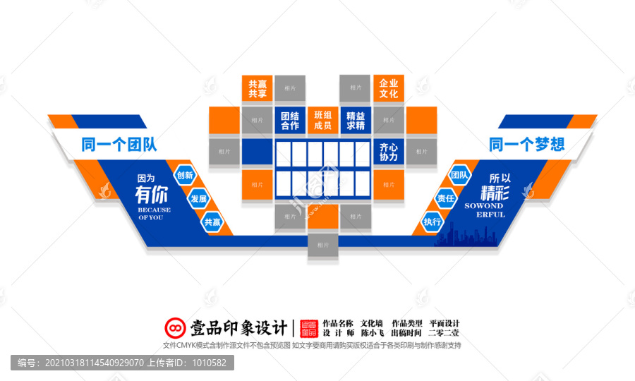 企業(yè)員工風(fēng)采文化墻