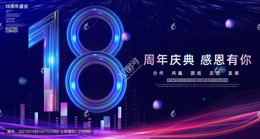 18周年