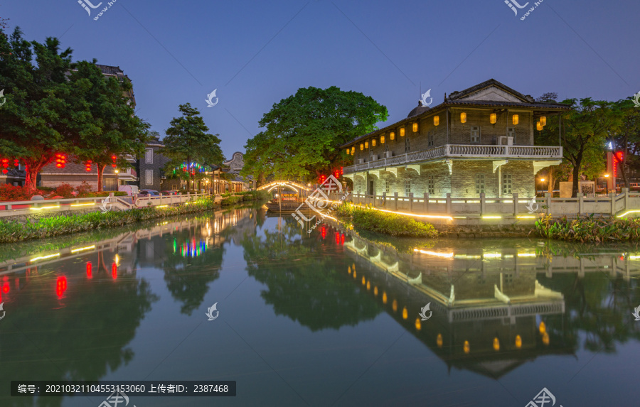 东涌水乡风情街街景