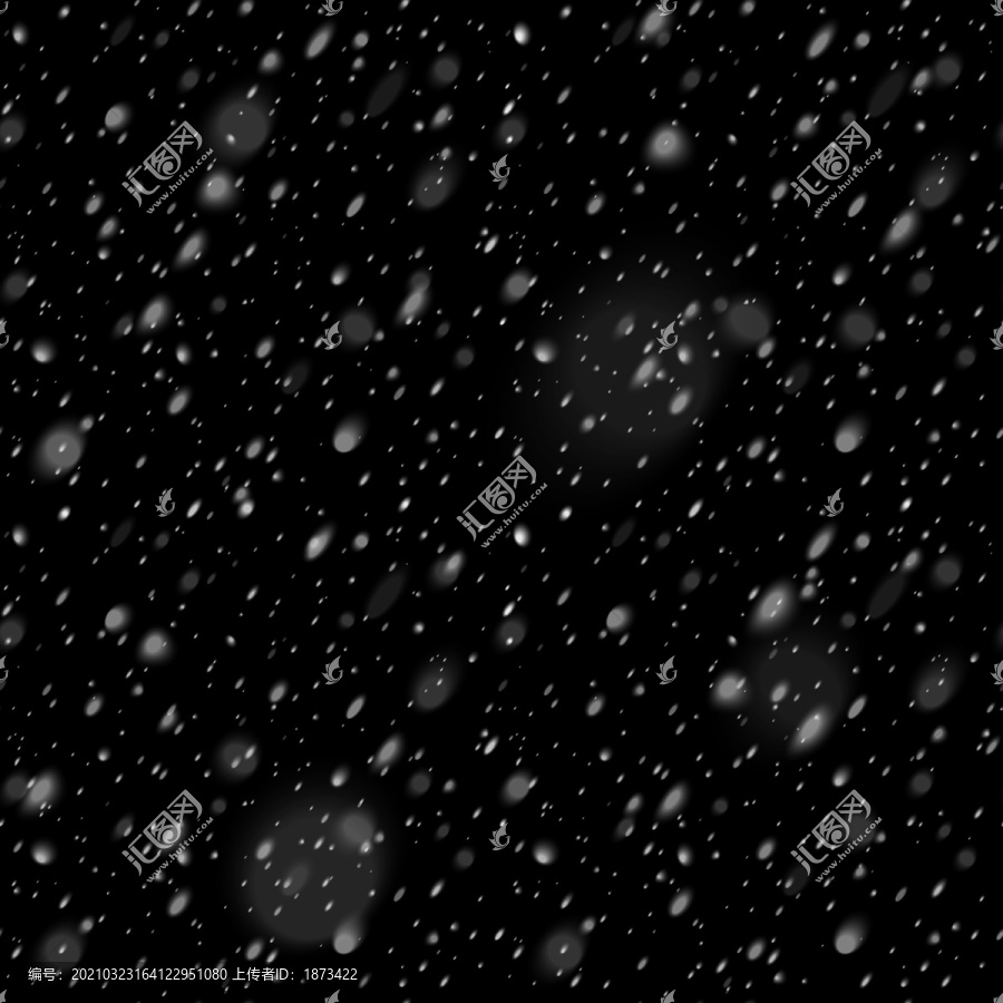 大雪紛飛特效