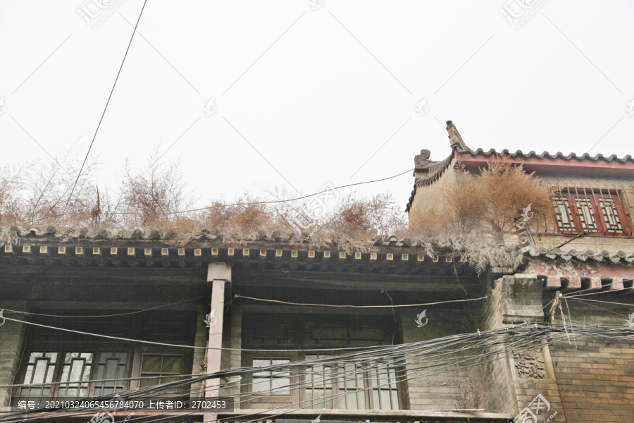 西安老城墙根的民居