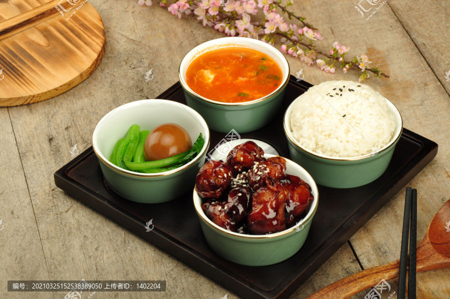糖醋里脊飯套餐