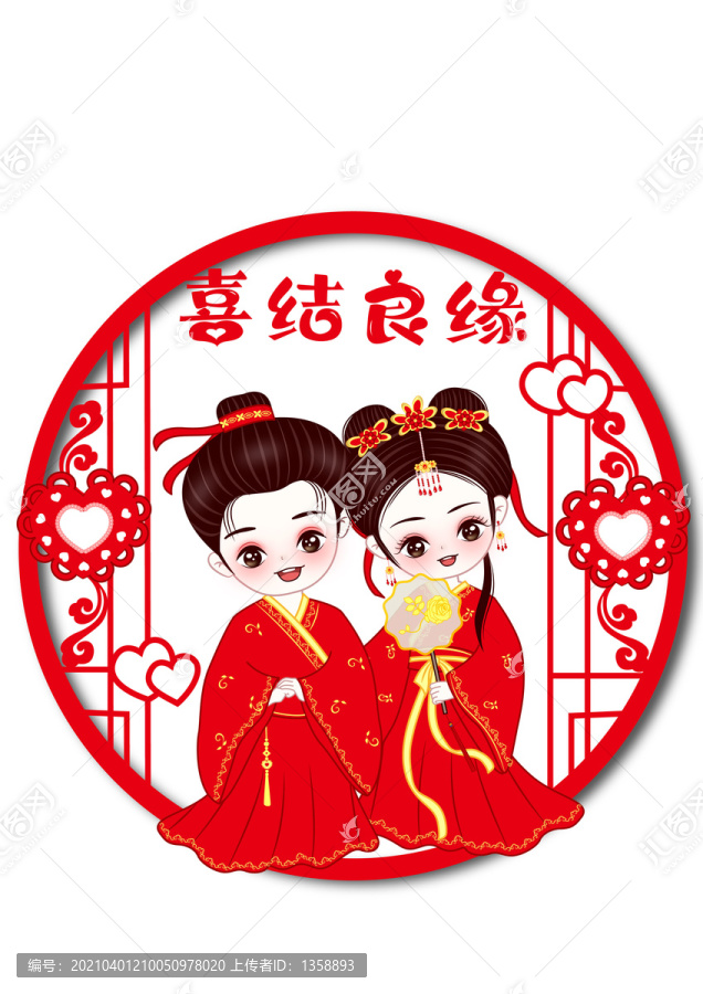 古風(fēng)新郎新娘