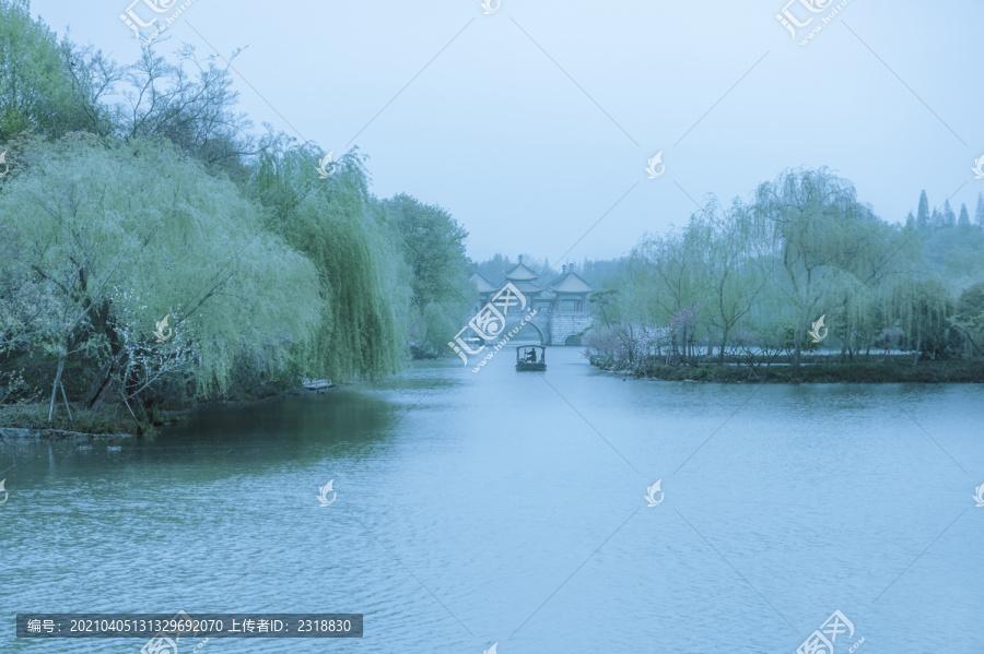 烟雨瘦西湖