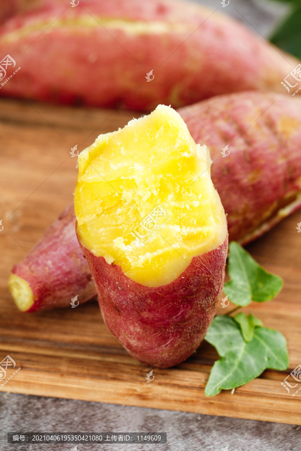 黄心板栗薯