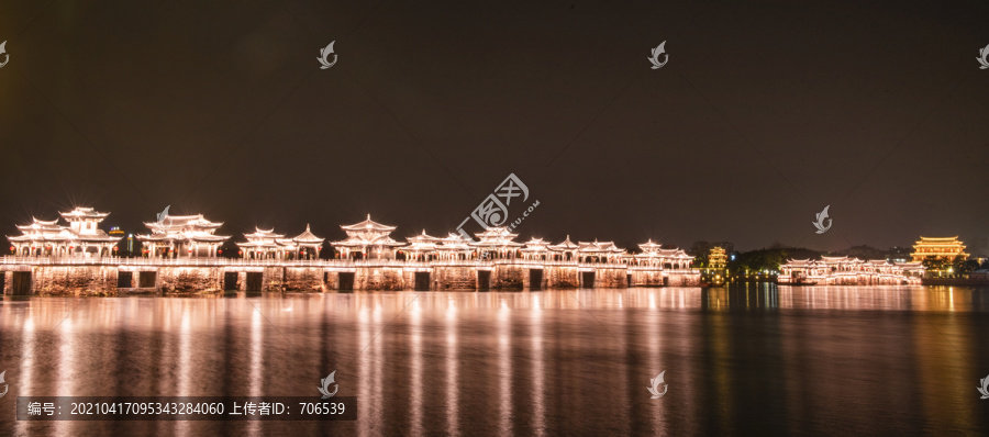 潮州湘子桥夜景