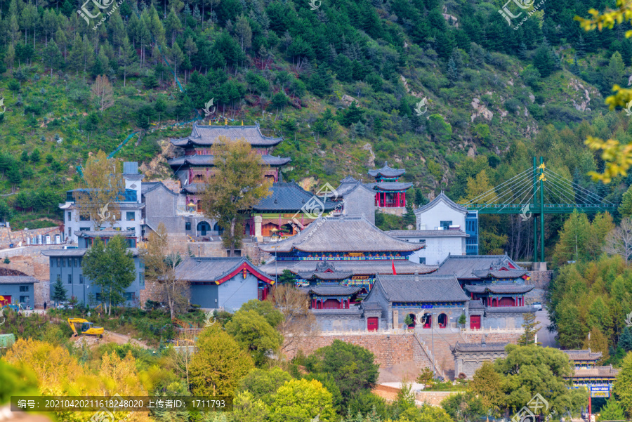 山西忻州五台山金界寺上师塔院