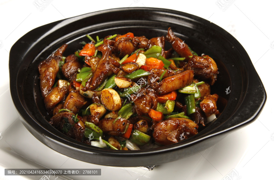 生炒雞腿肉