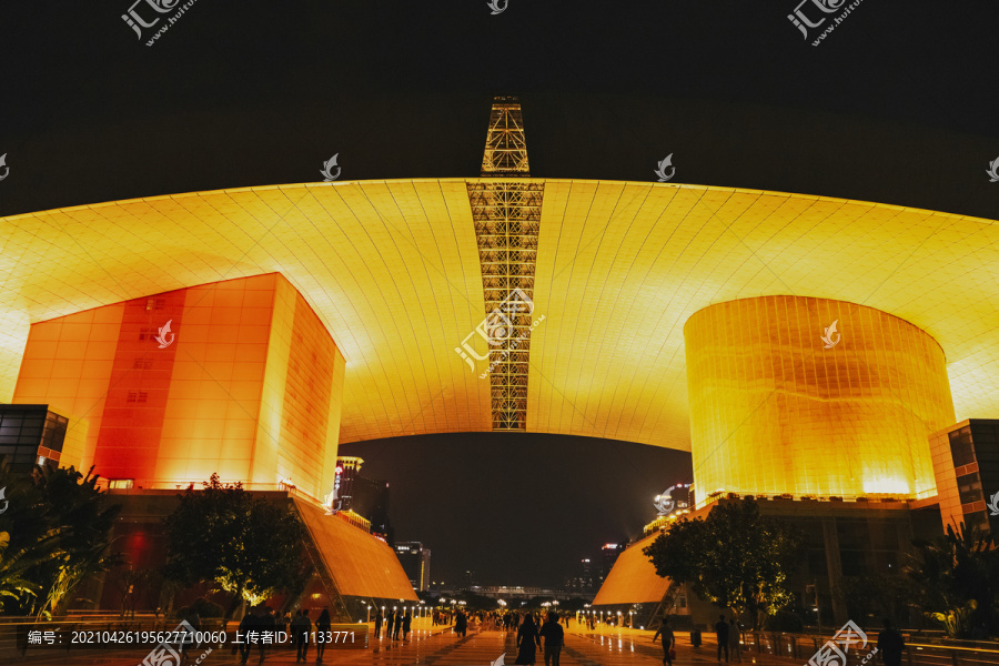 深圳市民中心城市夜景