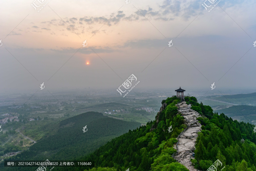 山东青州云门山景区风光