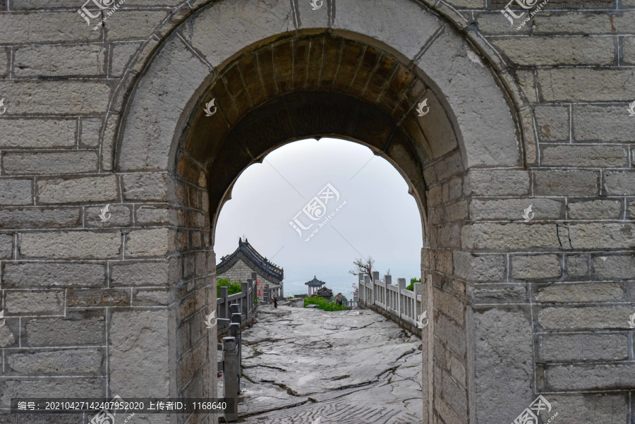 山东青州云门山景区风光