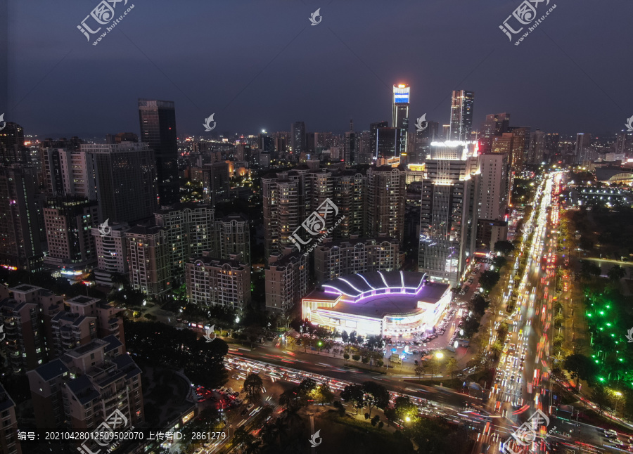 繁华惠州夜景