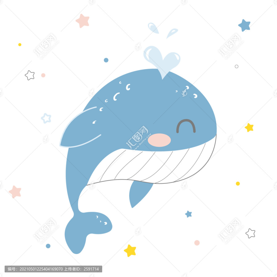 原創(chuàng)漫畫跳躍的鯨魚