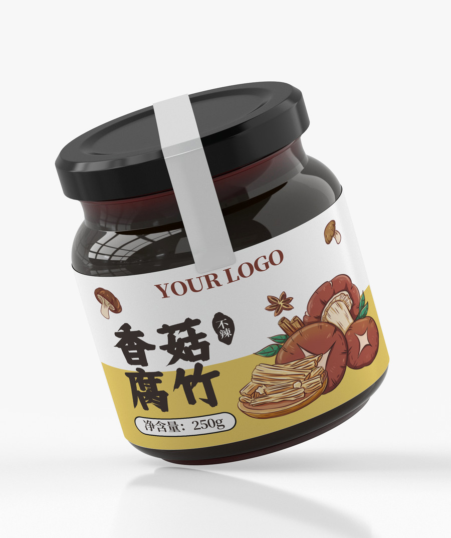 香菇插畫(huà)包裝