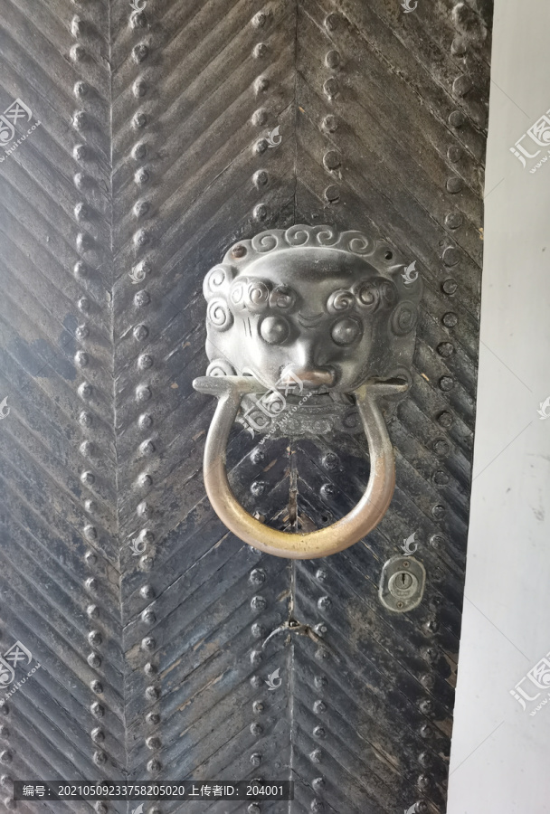 古代门锁