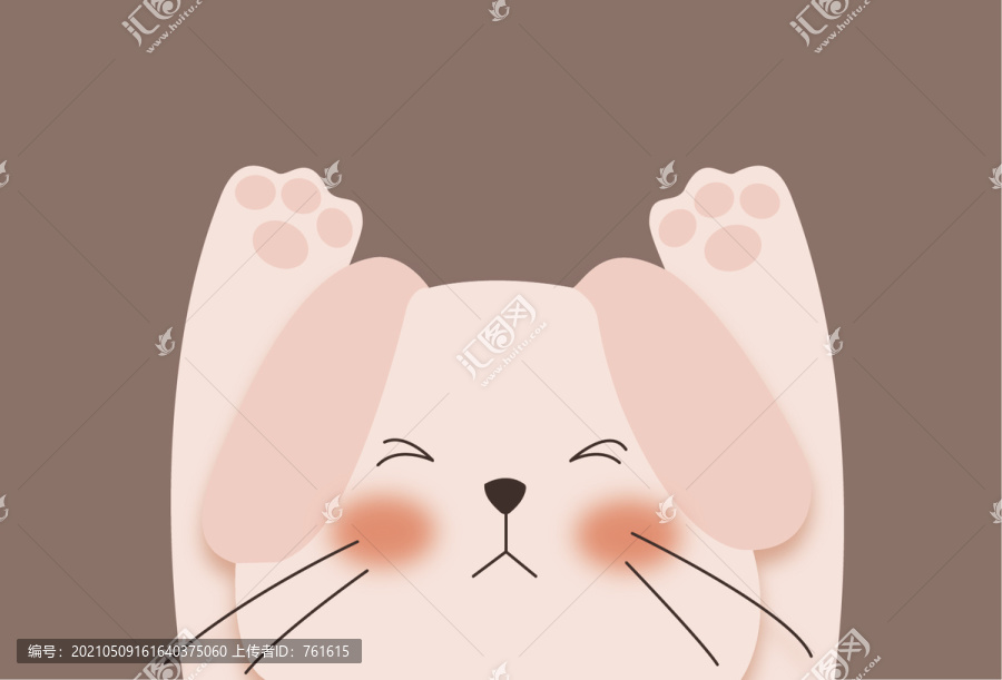 可愛小狗插畫
