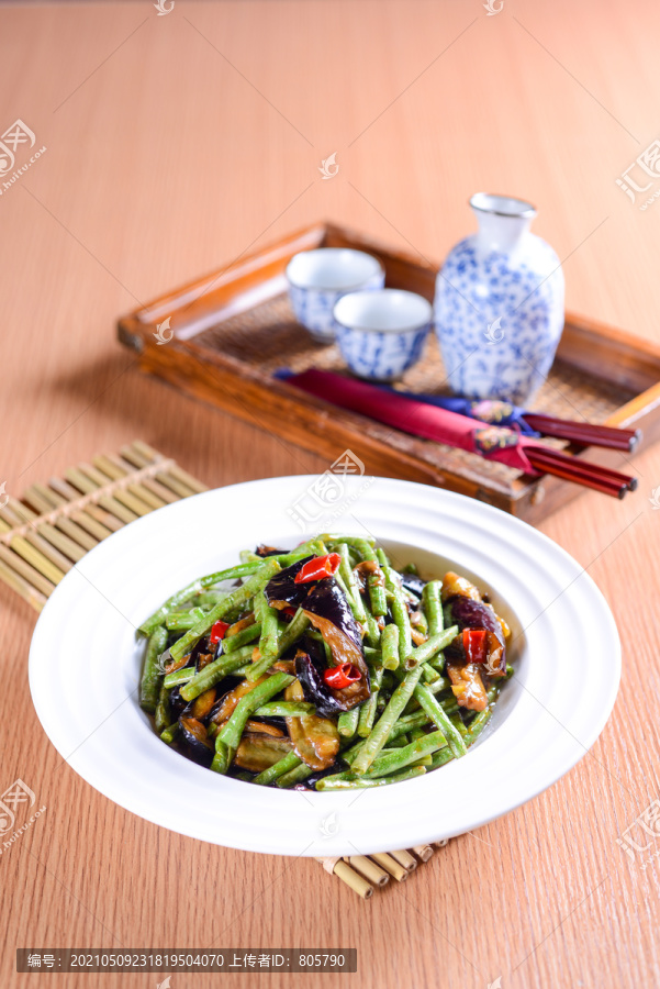 豇豆燒茄子