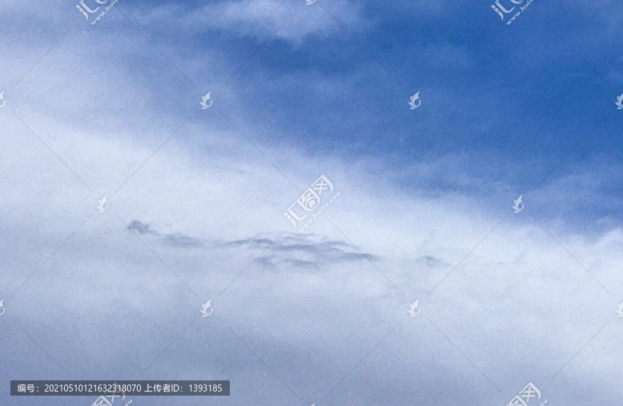 拉萨布达拉宫的蓝天白云