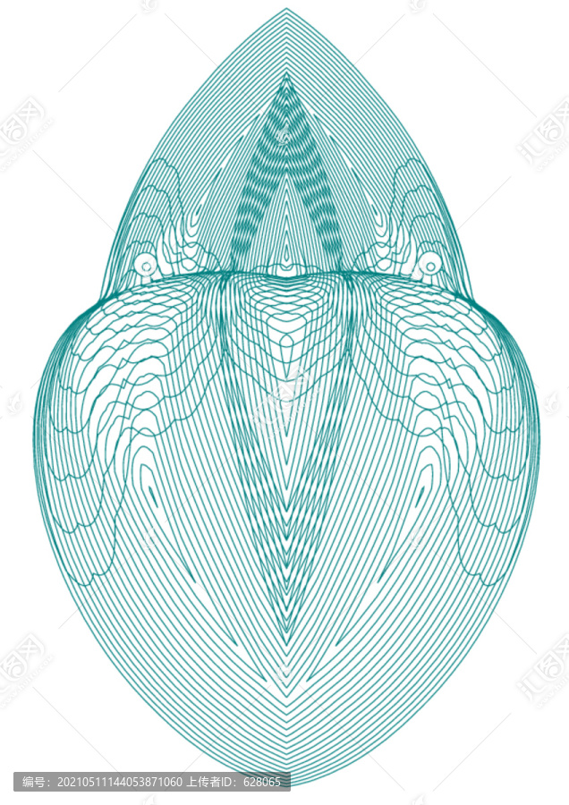 防偽紋之墨魚(yú)