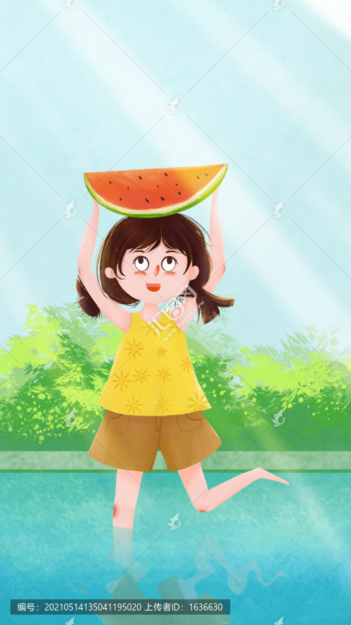 夏日西瓜