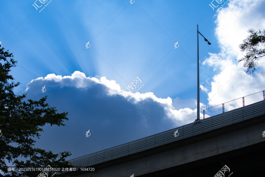 高架桥的风景