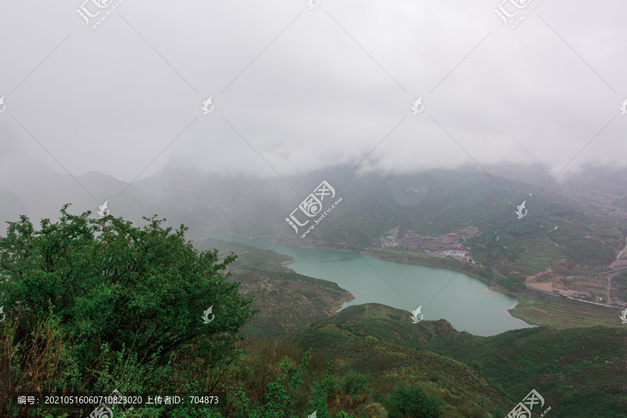 云海恒山湖