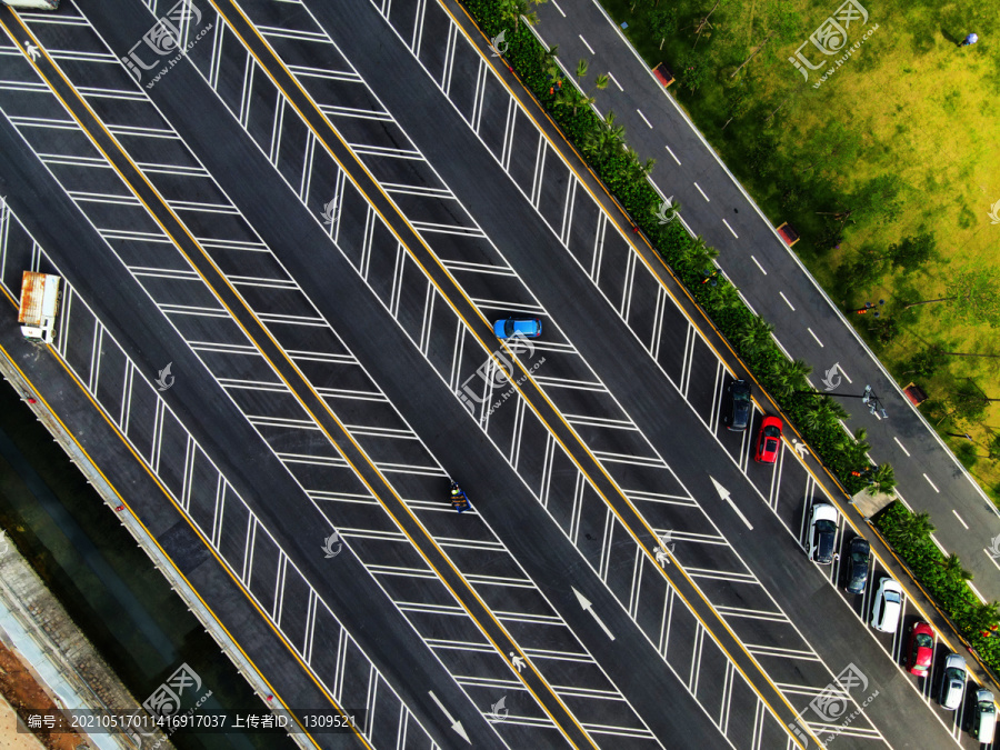 大型露天停车场