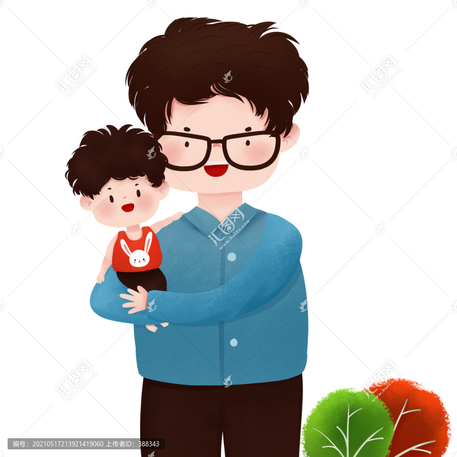 原創親子父親節元素
