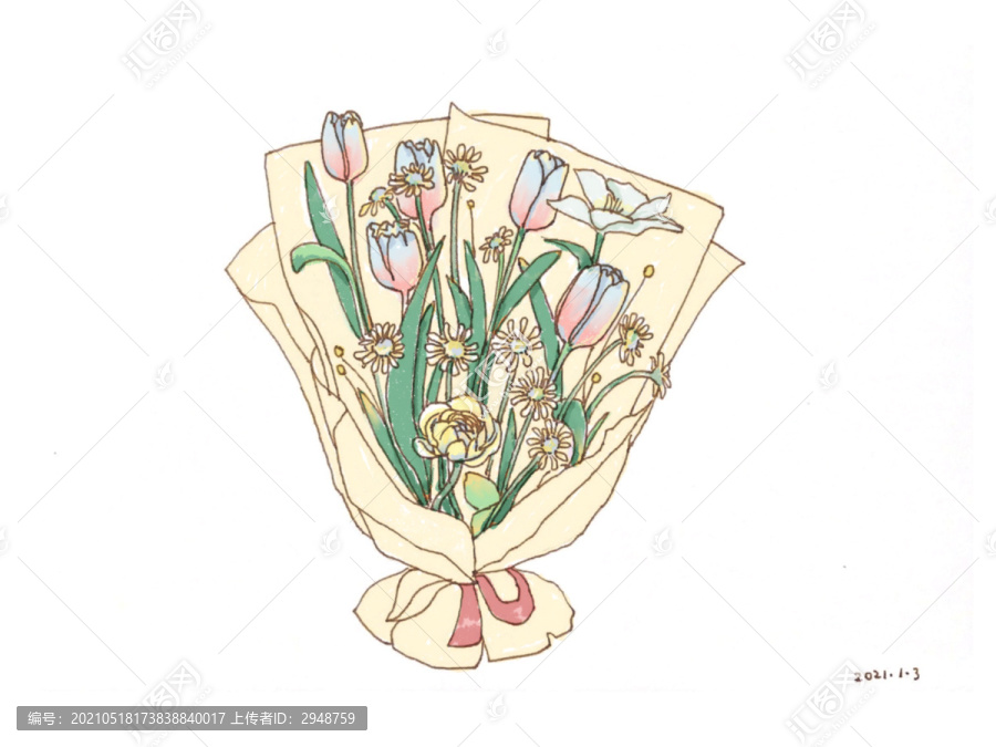 一束好看的鮮花