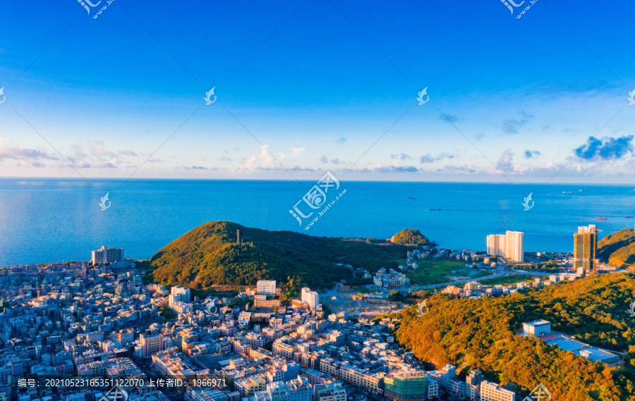 广东阳江海陵岛全景