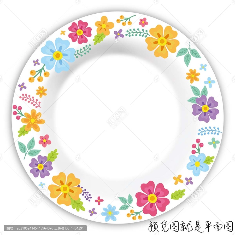 餐具花面
