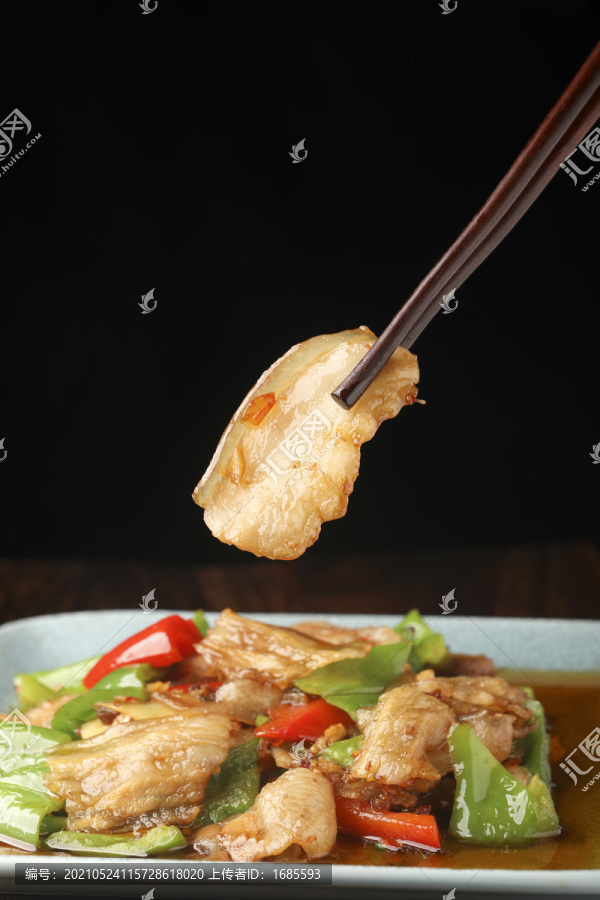 青椒火锅肉