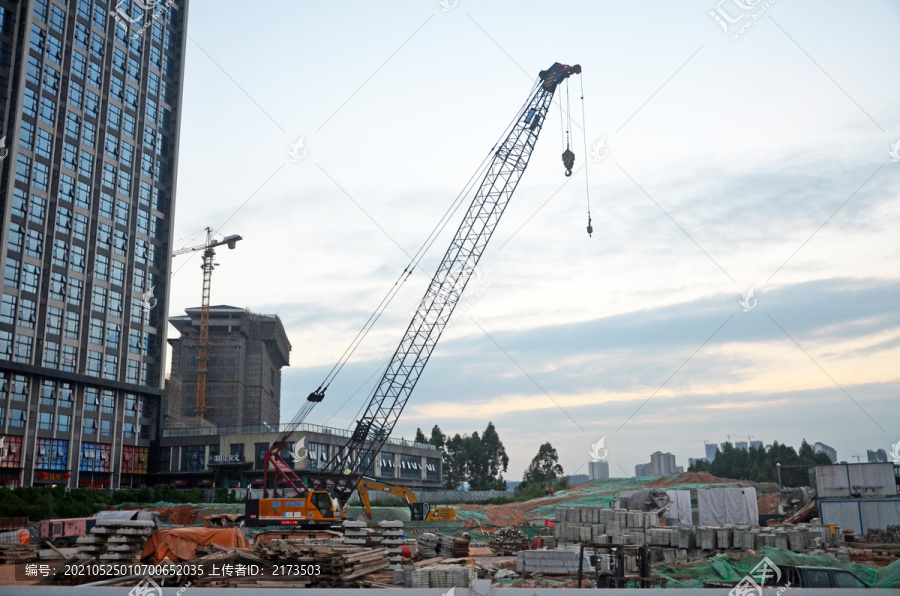 建筑施工现场