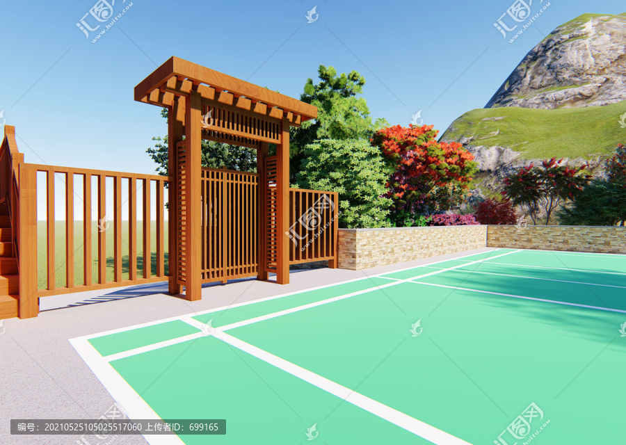 中式園林大門設(shè)計