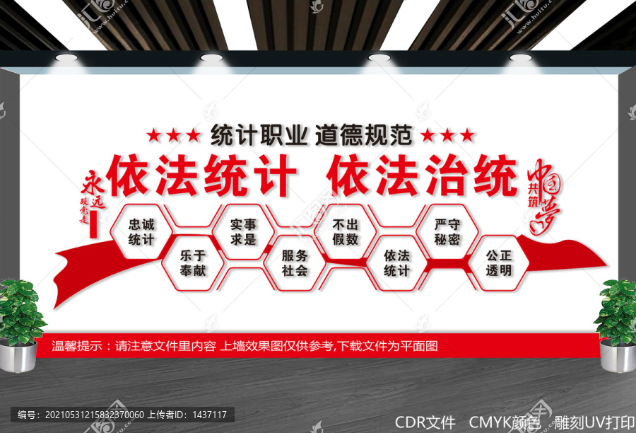 統(tǒng)計局文化墻