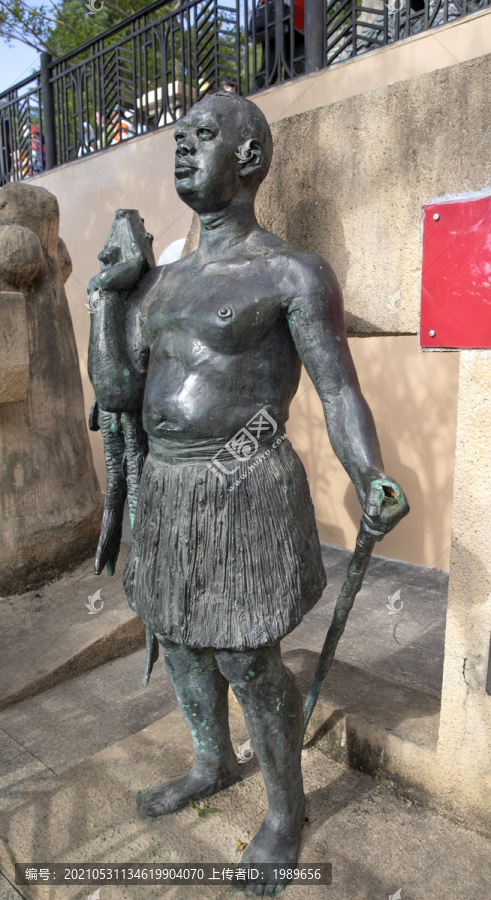 摩洛哥标志雕像