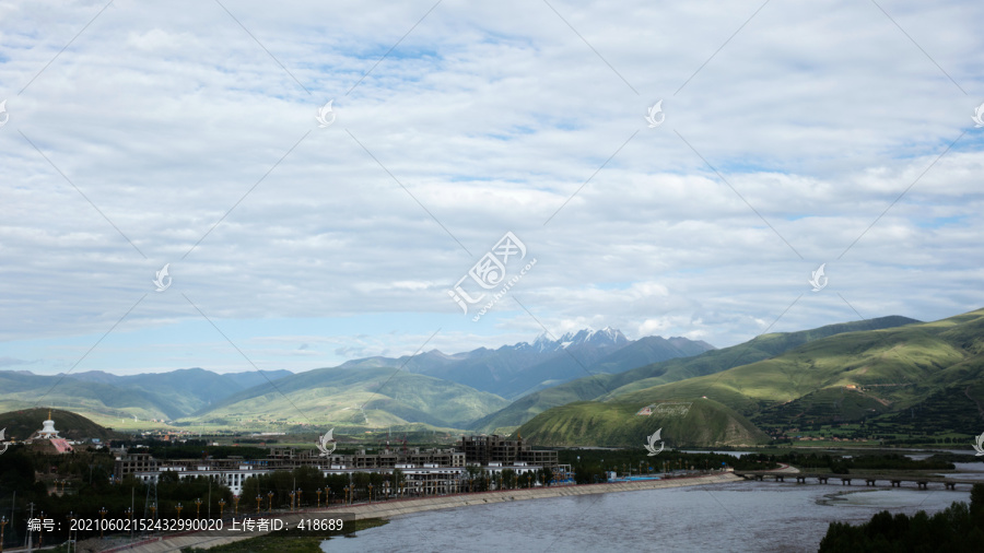 四川公路上的风景