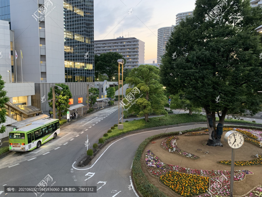 都市风光道路