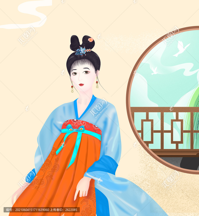 唐代漢服美女