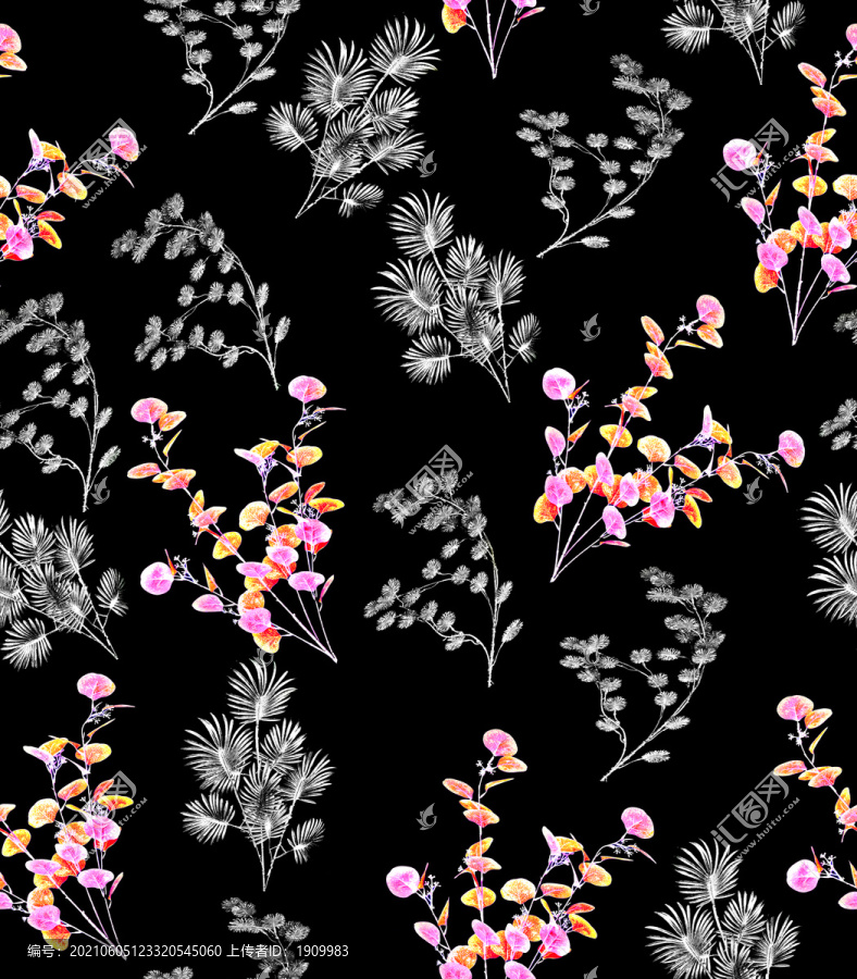 數(shù)碼印花花型圖案