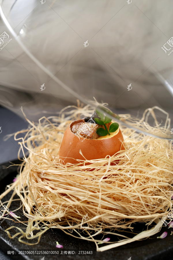 鹅肝鱼子酱蒸蛋