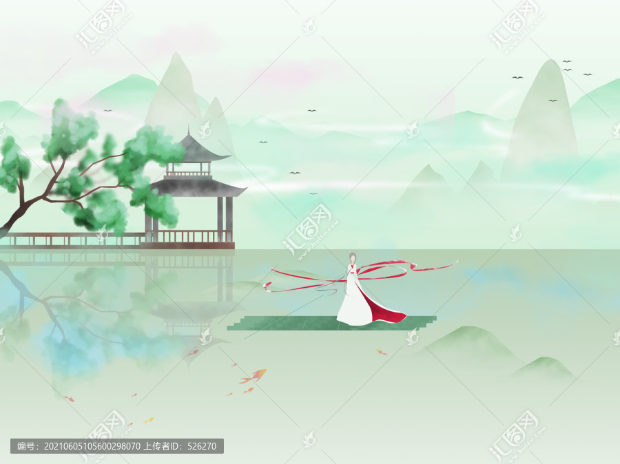 古風插畫