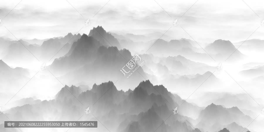 水墨山水畫