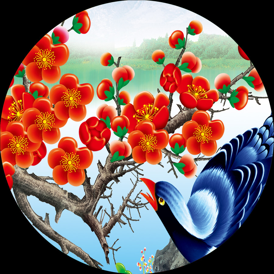 梅竹呈祥