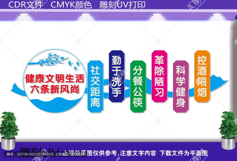 健康文明生活六條新風尚