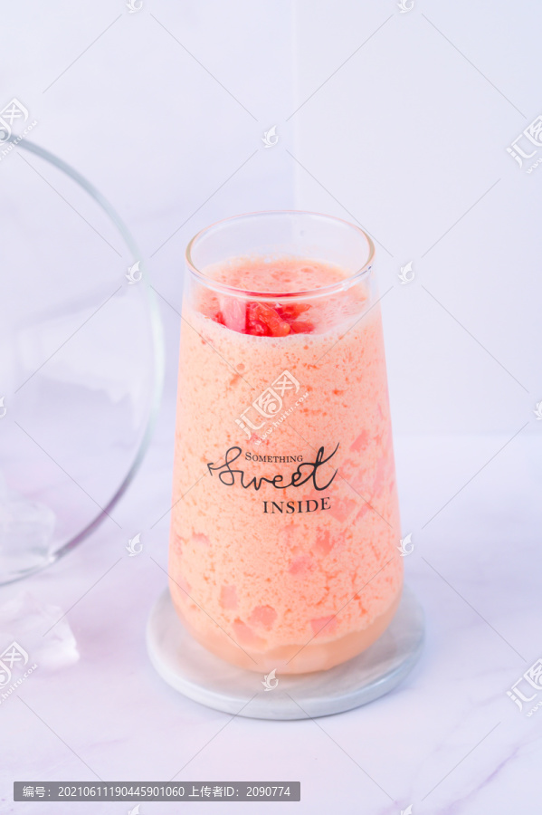 红柚酸奶