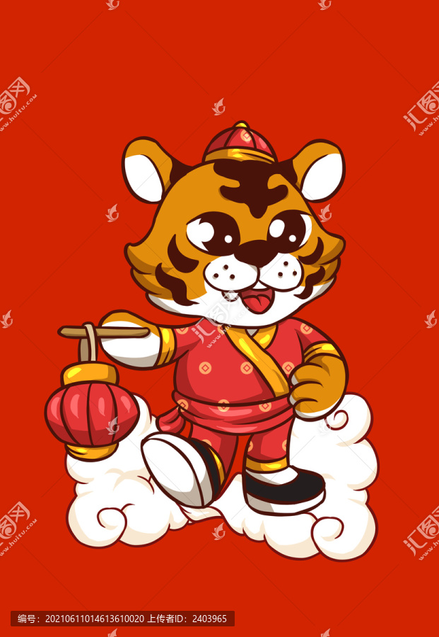 虎虎生威形象